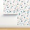 Modern Terrazzo Earthtones Neutral Speckle Trend Gender Whimsical Custom Removable Wallpaper by Spoonflower Peel & Stick Wallpaper 2FT Wide